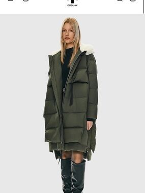 Orolay 092 Universe® Long Winter Down Puffer Jacket - barely used